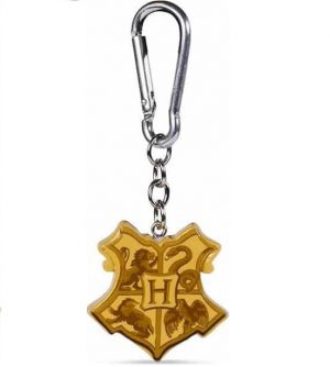 3D Polyresin Keychain - Harry Potter (Hogwarts Crest)