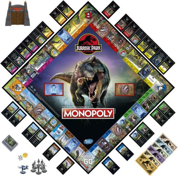 Monopoly: Jurassic Park (Ελληνική Έκδοση)