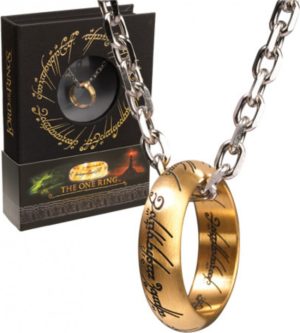The Lord of the Rings - The One Ring, Stainless Steel on Chain