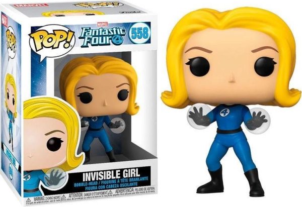 Funko POP! Marvel Fantastic Four Invisible Girl #558 Figure