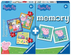 Ravensburger Memory® & 3 Puzzles: Peppa Pig (3152)