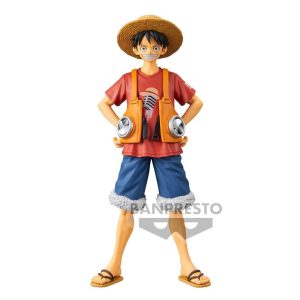 Banpresto DXF The Grandline Men Vol.1: One Piece Film Red – Monkey. D. Luffy Statue (16cm)