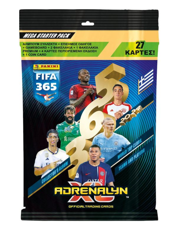 Panini – Fifa 365 2024 Adrenalyn XL Mega Starter Pack Άλμπουμ