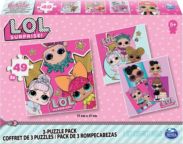 Spin Master L.O.L. Surprise! 3-Puzzle Pack (49 pcs x3) (20114661)