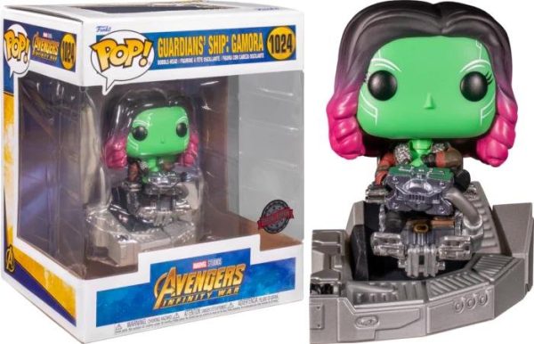 Funko Pop! Marvel Deluxe: Avengers Infinity War - Guardians' Ship: Gamora (Special Edition) #1024 Bobble-Head Vinyl Figure