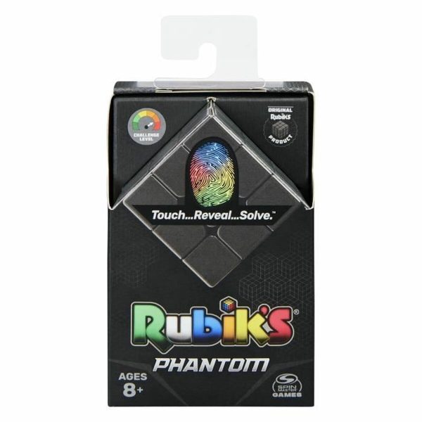 Spin Master Rubik's Cube: 3X3 Phantom - Touch & Reveal Cube (6064647)