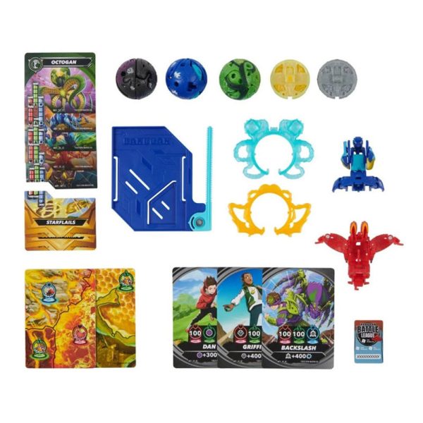 Spin Master Bakugan: Battle Pack - Special Attack Nillious/Mantid/Bruiser/Octogan/Trox (20142084)