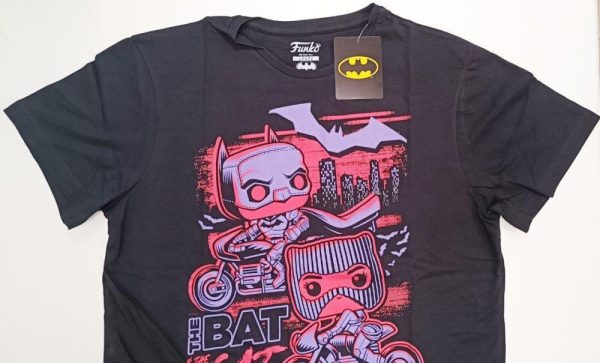 Funko Pop! Tee: Batman - The Bat & The Cat (M)