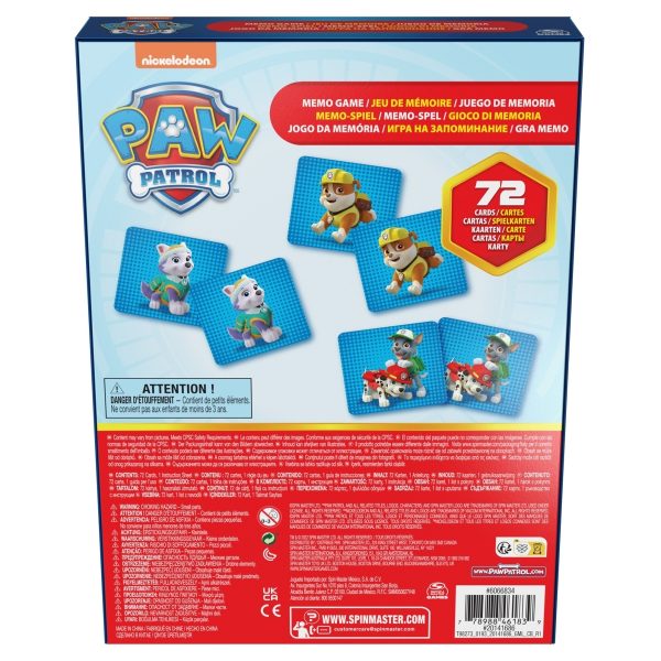 Spin Master Paw Patrol: Memo Game (6066834)