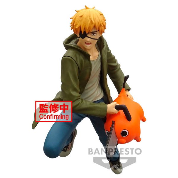 CHAINSAW MAN – Denji & Pochita – Figure Vibration Stars 14cm