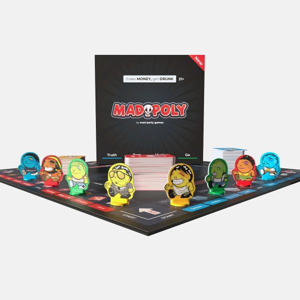 Επιτραπέζιο Παιχνίδι MadPoly - Fun Party Drinking Game (18+)