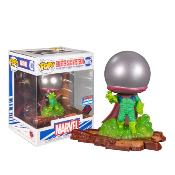 Funko Pop! Deluxe: Marvel Sinister Six: Mysterio (Amazon Exclusive) #1016 Bobble-Head Vinyl Figure