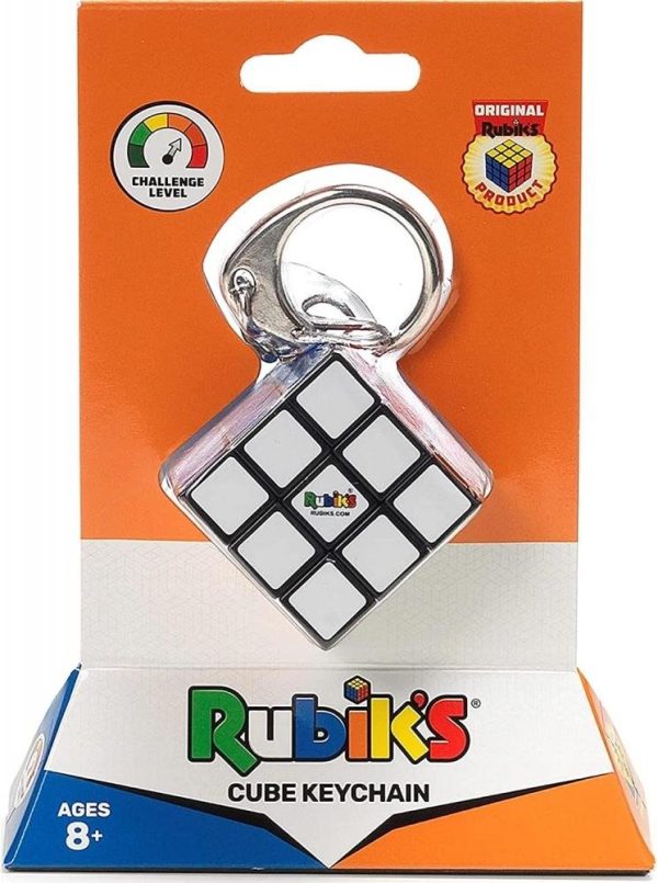 Spin Master Rubik’s Cube: Classic 3x3 Cube with Keychain (6064001)