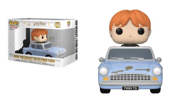 Φιγούρα Funko POP! Rides: Harry Potter - Ron Weasley in Flying Car #112