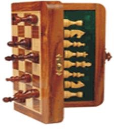 Chess - Magnetic Folding 10'' Travel Chess Set