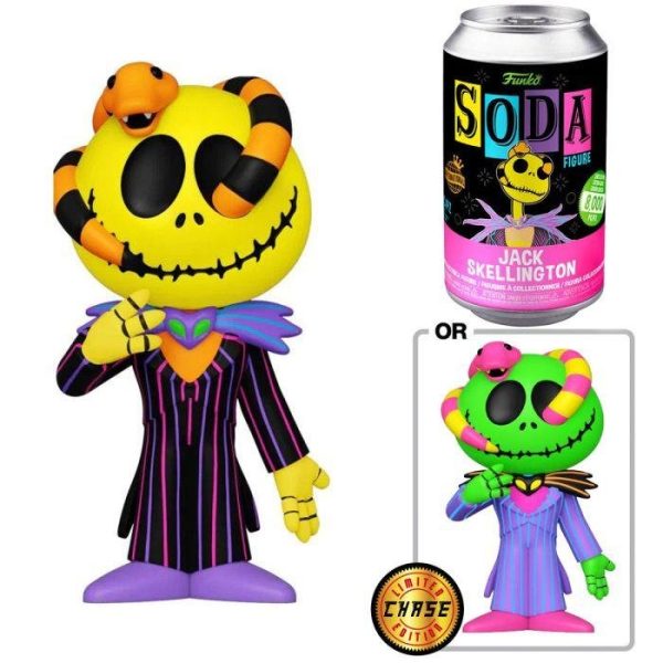 Funko Vinyl Soda Disney: The Nightmare Before Christmas - Jack* (SNK) (Blacklight) (Limited Edition) Collectible