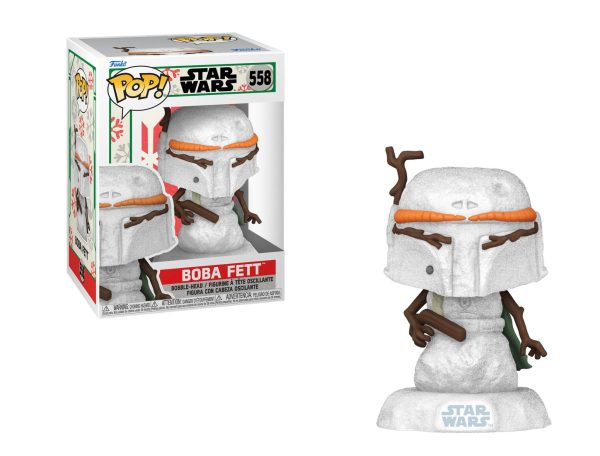 Φιγούρα Funko POP! Star Wars: Holiday - Boba Fett (Snowman) #558