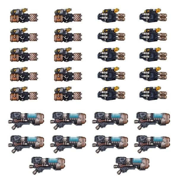 Warhammer: The Horus Heresy - Legiones Astartes: Heavy Flamers, Multi-Meltas and Plasma Cannon Upgrade Set (31-12)