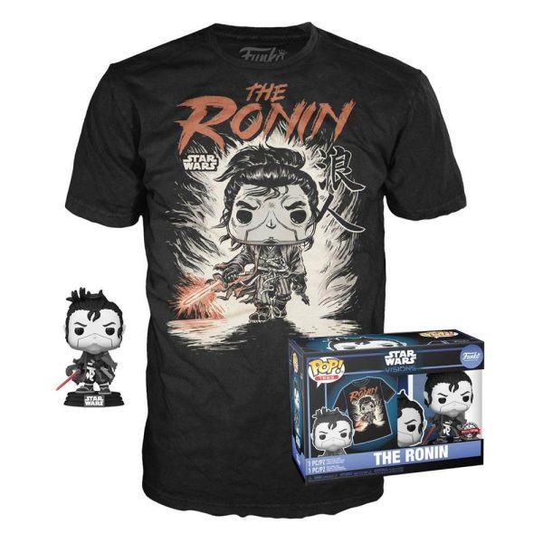 Funko Funko Pop! & Tee (Adult): Star Wars - The Ronin Vinyl Figure and T-Shirt (S)