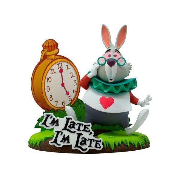 Abysse Disney: Alice in Wonderland - White Rabbitt Statue #26 (10cm) (ABYFIG043)