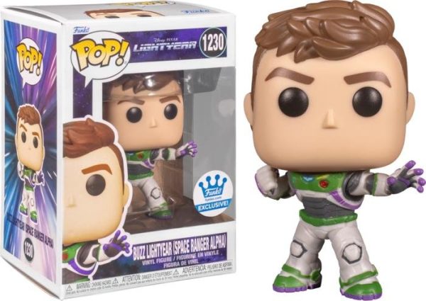 Φιγούρα Funko POP! Disney: Lightyear - Buzz Lightyear GITD (Space Ranger Alpha) #1230 (Exclusive)