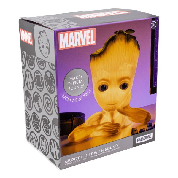 Marvel - Groot HOME Φωτιστικό με Ήχο