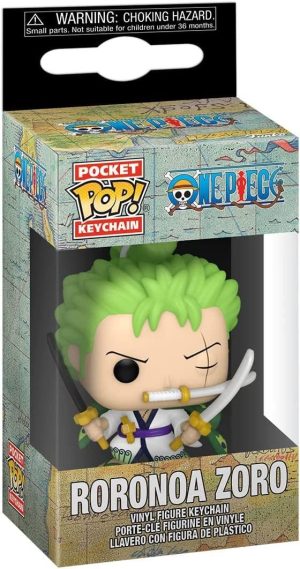 Funko Pocket POP! Μπρελόκ One Piece - Roronoa Zoro Φιγούρα