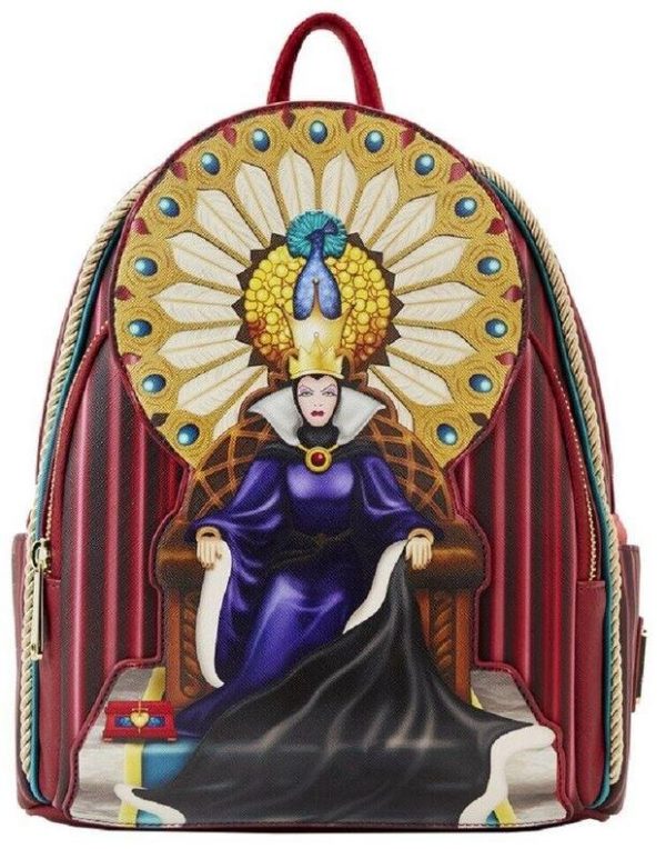 Loungefly Disney: Snow White - Evil Queen Throne Mini Backpack (WDBK3064)