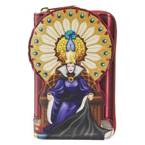 Loungefly Disney: Snow White - Evil Queen Throne Zip Around Wallet (WDWA2533)