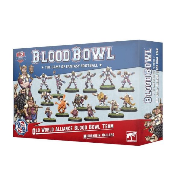 Blood Bowl - Old World Alliance Blood Bowl Team: The Middenheim Maulers (202-05)