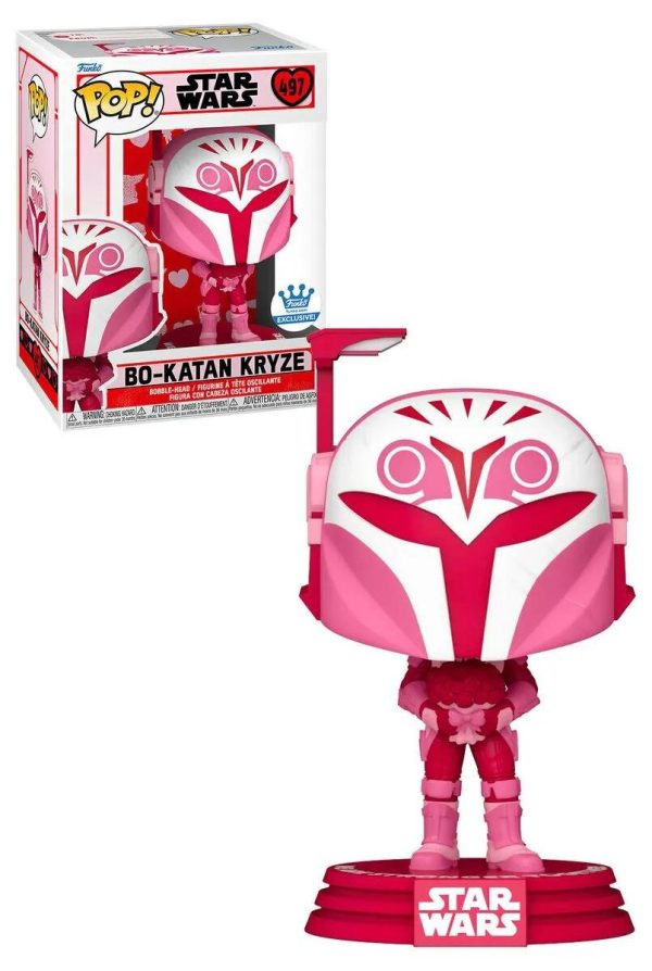 Φιγούρα Funko POP! Star Wars: Valentine's Day - Bo-Katan Kryze #497 (Exclusive)