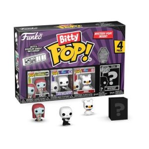 Funko Bitty POP! Disney: Nightmare Before Christmas - Sally, Jack Skellington, Zero & Chase Mystery 4-Pack Φιγούρες