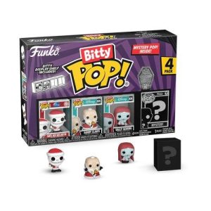 Funko Bitty POP! Disney: Nightmare Before Christmas - Santa Jack Skellington, Sandy Claws, Sally Sewing & Chase Mystery 4-Pack Φιγούρες