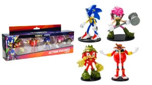 Sonic the Hedgehog Prime - Season 1 4-Pack Φιγούρες (Τυχαίο Περιεχόμενο)