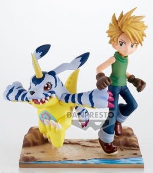 Banpresto DXF Adventure Archives: Digimon Adventure - Yamato & Gabumon Statue (15cm) (18975)