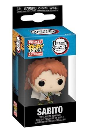 Funko Pocket POP! Μπρελόκ Demon Slayer: Kimetsu no Yaiba - Sabito Φιγούρα