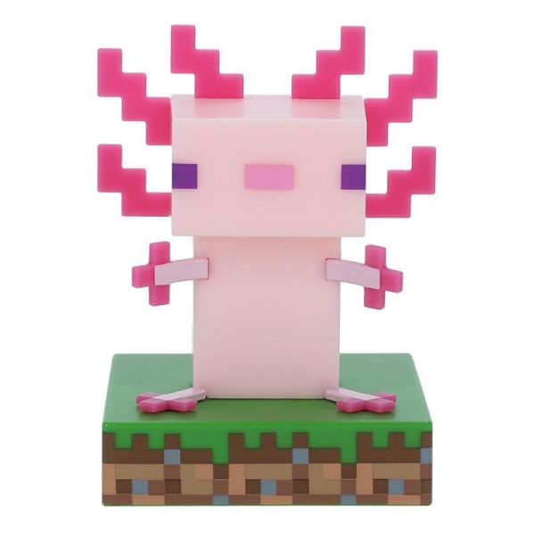 Minecraft - Axolotl Icon Φωτιστικό (11cm)