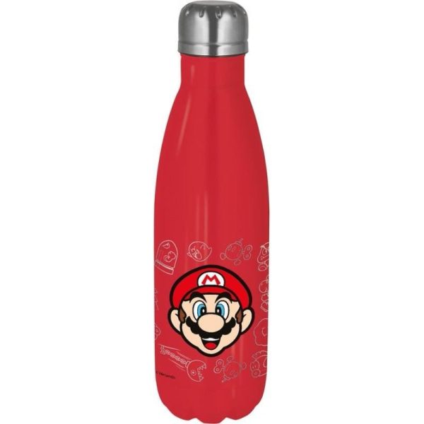 Stor: Super Mario-Stainless Steel Bottle (780ml) (03581)