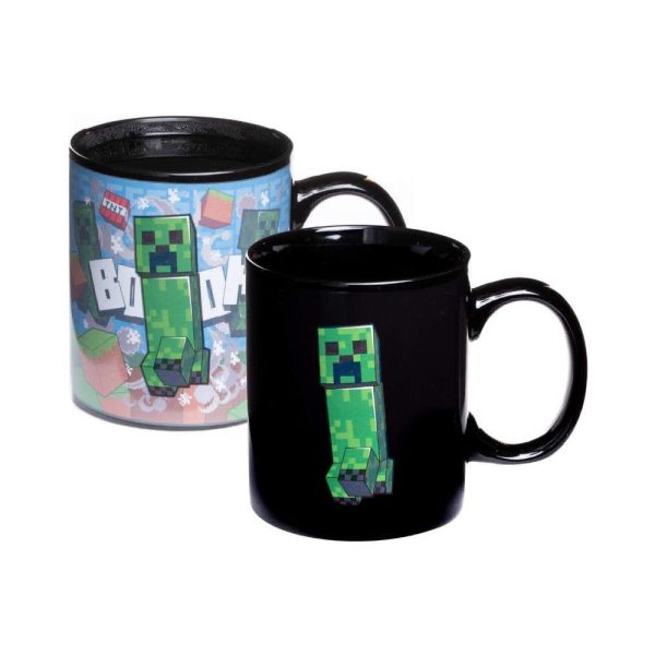 Paladone: Minecraft - Creeper Heat Change Mug (300ml) (PP7975MCFV2)