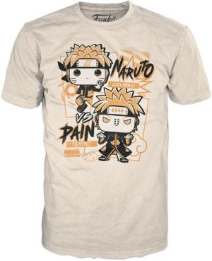 Funko Boxed Tee: Naruto Shippuden - Naruto vs Pain T-Shirt (L)