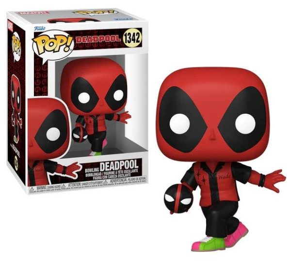 Funko Pop! Marvel: Deadpool - Bowling Deadpool #1342 Bobble-Head Vinyl Figure