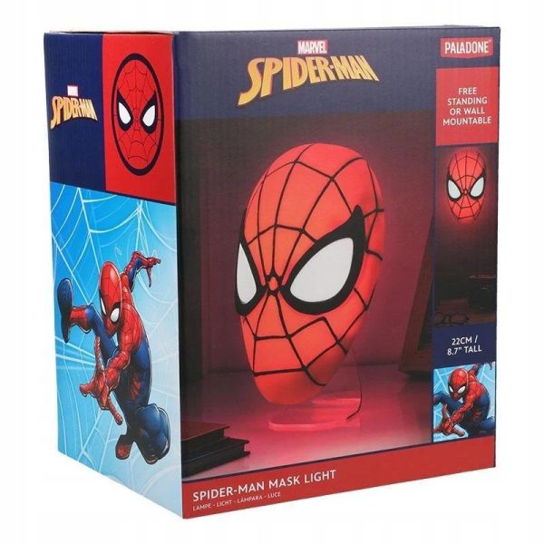 Marvel - Spider-Man Mask Φωτιστικό (22cm)