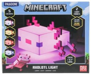 Minecraft - Axolotl Φωτιστικό (21cm)