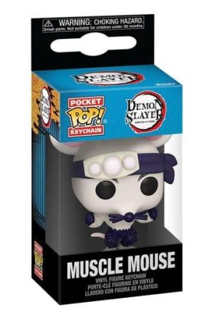 Funko Pocket POP! Μπρελόκ Demon Slayer: Kimetsu no Yaiba - Muscle Mouse Φιγούρα