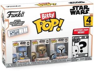 Funko Bitty POP! Disney: Star Wars - Heavy Mandalorian, The Armorer, Bo-Katan & Chase Mystery 4-Pack Φιγούρες