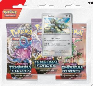 Pokémon TCG: SV5 Temporal Forces 3 - Booster Blister