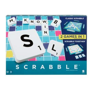 Επιτραπέζιο Παιχνίδι Scrabble 2 σε 1 (Ελληνική Έκδοση)