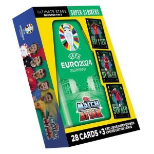Topps - Match Attax Euro 2024 Raw Talent Κάρτες Mini Tin (31 Κάρτες)