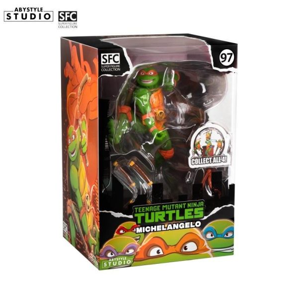 Abysse Teenage Mutant Ninja Turtles - Michelangelo Statue (21cm) (ABYFIG096)