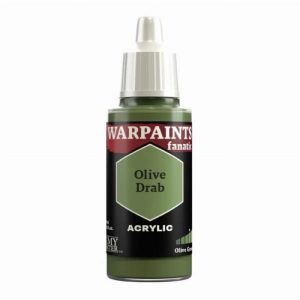 The Army Painter - Warpaints Fanatic: Olive Drab Χρώμα Μοντελισμού (18ml)